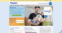 Desktop Screenshot of petplanvet.co.uk